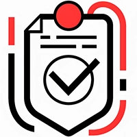 Icône de qualité des prestations